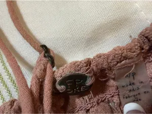Free People Pink Lace Bralette Size S/P thumbnail 2