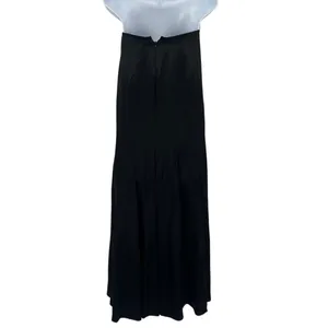 Vtg 90s Jessica McClintock Strapless Dress 4 Y2K Witchy Goth Glam Satin USA Hoco thumbnail 5