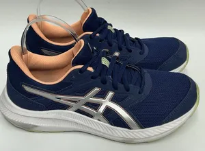 Asics Jolt Womens Size 8 Blue Silver Athletic Running Walking Shoes Sneaker Gym thumbnail 1