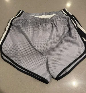 Nike Dri-FIT‎ Running Shorts Women's Gray Athletic Training Gym Workout medium thumbnail 1