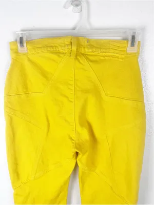 Revice Denim Venus Flare Star Golden Yellow High Rise Jeans Size 30 Boho Retro Casual thumbnail 13