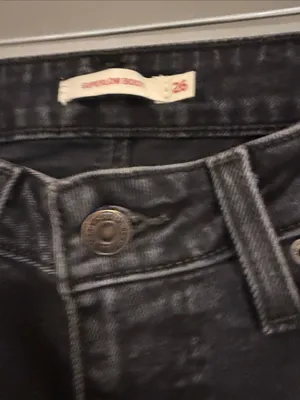 Levi's Black High-Rise Flare Jeans thumbnail 3