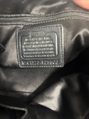 Coach Black Op Art Taylor Signature Satchel with Silver Hardware Crossbody thumbnail 13