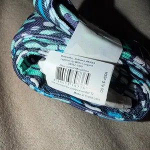 Vera Bradley Lighten Up Wide Lanyard Blue Island Medallion 28182-U60 New thumbnail 3