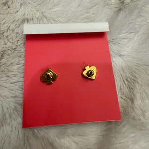 Kate Spade Shining Heart-Shaped Zircon Heart Crystals Stud Women's Earrings New thumbnail 3