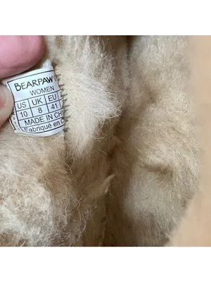 Bearpaw Shalini Low Suede Ankle Boots Wool Blend Lining Size 10 Beige thumbnail 10