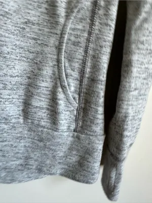 Kuhl Heather Gray Long Sleeve Funnel Neck Pullover Top Womens Small thumbnail 5