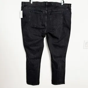 Abercrombie Jeans Size 24 Black Denim Split Hem‎ High Rise Skinny Pants Capsule thumbnail 9
