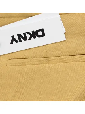 NWT DKNY High-Rise Side Pocket Sueded Canvas Pants UE5P8047 Whiskey Brown 8 thumbnail 13