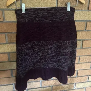 Dakini Sweater Skirt Women’s Crochet Mini Mohair Wool Blend A-Line Knit XS thumbnail 6