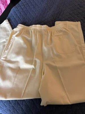 Hasting & Smith Size 12 Yellow Elastic Tie Waist Pants thumbnail 8