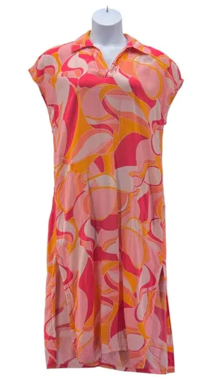 Rachel Zoe‎ Linen Dress M thumbnail 1