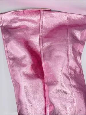BRIAN ATWOOD x EXPRESS Metallic Pink Over the Knee Boots Size 7 NWT thumbnail 7