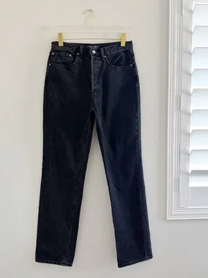 Aritzia Denim Forum Joni High Rise Loose Jeans Size 29 X 32L thumbnail 8