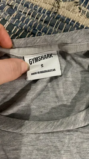 Gymshark Top Short Sleeve Grey thumbnail 2