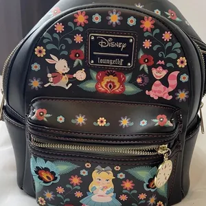 Loungefly Disney Alice In Wonderland Mini Backpack*READ* thumbnail 1