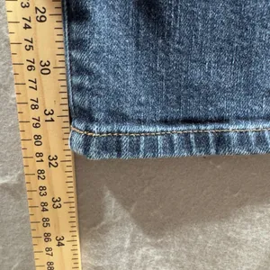 3192 | Lauren Ralph Lauren Straight Leg Mid Rise Denim Jeans Blue Womens 14 thumbnail 4