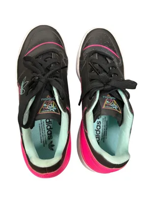 Adidas GY4667 wms Originals Forum bold shock pink black low sneakers sz 9 SKU 10 thumbnail 16