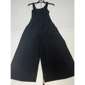 WEWOREWHAT Pleated Scoop Neck black Jumpsuit size 6 thumbnail 2