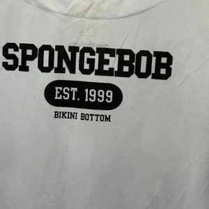 Nickelodeon Ladies Spongebob Squarepants Baseball Jersey Size Medium Mesh Jersey thumbnail 7