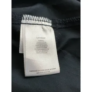 Molly Bracken Black Cotton Ruffle Maxi Dress Smocked Waist V-Neck‎ Size M thumbnail 10