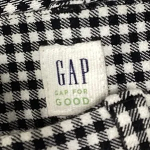 Gap Black White Gingham Checkered Plaid Stretch Skinny Ankle Casual Pants Size 2 thumbnail 4