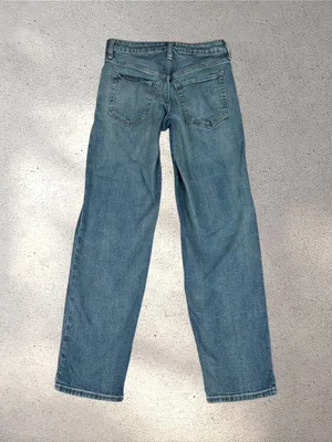 Old Navy Courtney O.G. Loose Jeans Women’s 0 Medium Wash Baggy Skater Y2K Denim thumbnail 2
