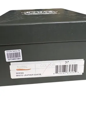 New In Box Silent D Leather Seena Sneakers White Size 6.5 Retail $150.00 thumbnail 12