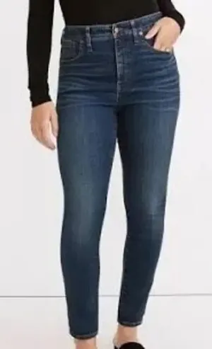 Madewell sustainable high rise normcore 26 skinny jeans thumbnail 1