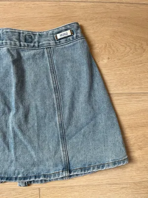 Brandy Melville Denim Button Mini Skirt thumbnail 4