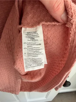 J.Crew‎ Textured Mock Neck Long Sleeve Top Pink Puff Sleeve Medium thumbnail 4