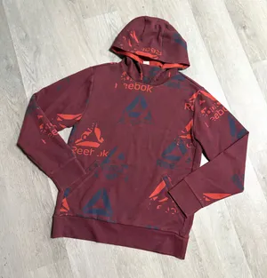 Reebok logo hoodie thumbnail 1
