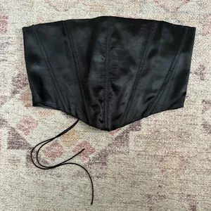 Black Corset Top Size L thumbnail 1