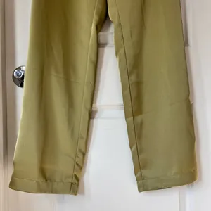 Reformation Avocado Green Straight Leg Pants size‎ 8 Casual Office Summer Party thumbnail 5