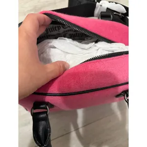 Juicy Couture Raising Star Bowler Bag Satchel New with Tags Pink Black thumbnail 7