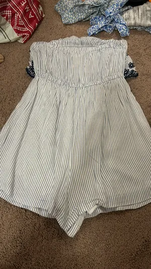 Strapless Romper thumbnail 3