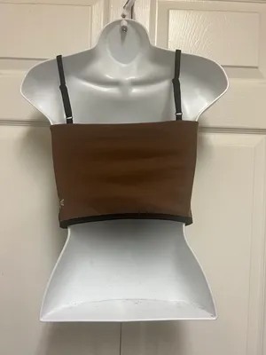 Move With You Mocha Padded Sports Bra Tank Top thumbnail 7