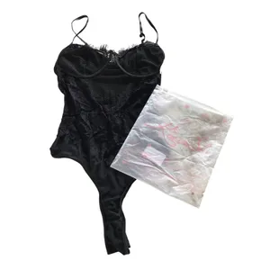 Kaei & Shi Kitty-Kitty Black Lace Mesh Underwire‎ Bodysuit Medium KKXH00320101-M thumbnail 2