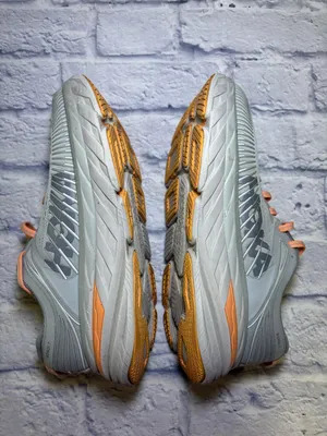 Hoka One One Bondi 7 Womens 9 D WIDE Running Shoes Harbor Mist Running Athletic thumbnail 12