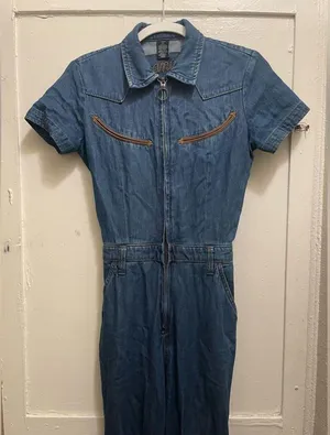 Vintage Denim Wrangler Jumpsuit thumbnail 1