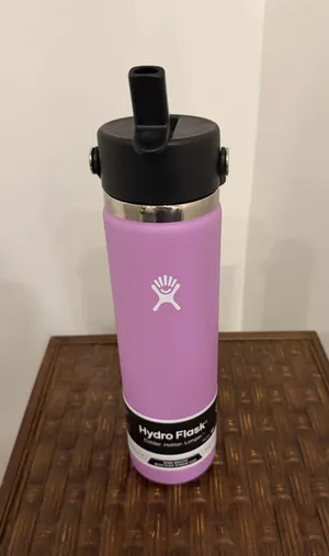 New Hydro Flask Bottle 24oz Purple thumbnail 1