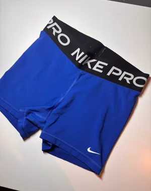 Nike Pro Spandex Dri-Fit Shorts 3" Blue Navy thumbnail 1