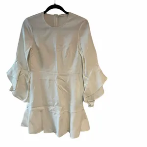 ALC Cassidy White Flounce Sleeve Mini Dress thumbnail 3