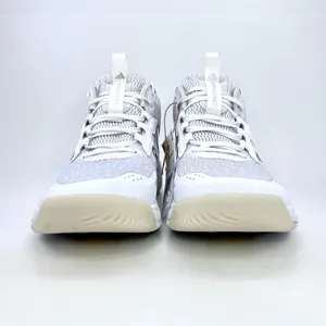 adidas Crazyflight 6 Mid Womens 8.5 Indoor Volleyball Shoes White Silver HP7030 thumbnail 6