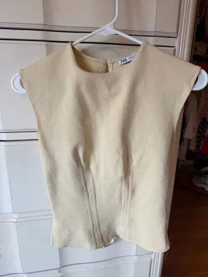 Zara corset effect top thumbnail 2