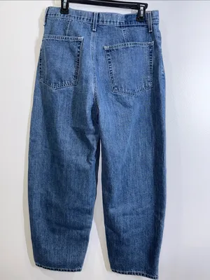 Ética Iris relaxed taper barrel jeans high waisted size by 26 thumbnail 4