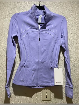 Lululemon NWT Define Luon Zip-Up Jacket Lilac Purple Size 4 SOLD OUT Color thumbnail 6
