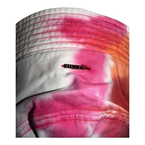 Steve Madden Pink/White Tie Dye Bucket Hat thumbnail 3