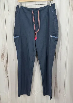 Figs Women’s Large Evans Scrub Bottoms Pants Nurse Uniform Work thumbnail 1