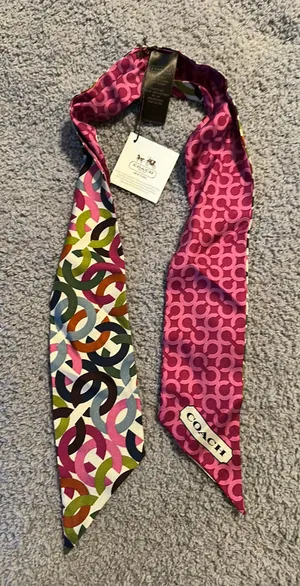 Coach Purse Scarf Signature thumbnail 1